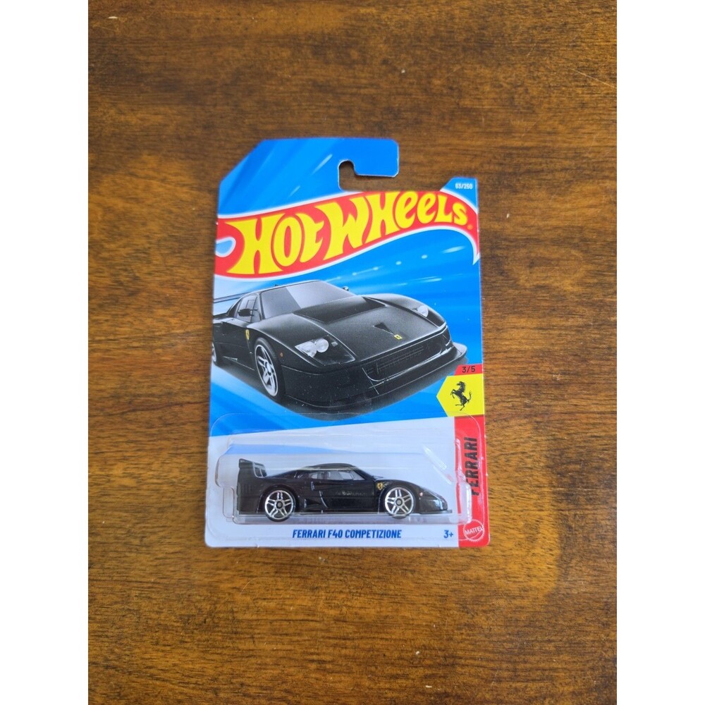 Hot Wheels - 2026 - Ferrari - Ferrari F-40 Competizione - Black - # 3/5